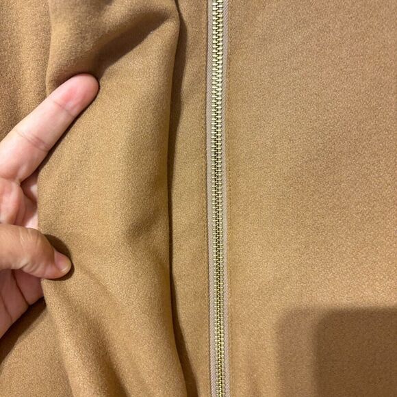 Risk Women's Long Waistcoat Large Tigers eye Large Solid Sleeveless Full Zip - Picture 7 of 14